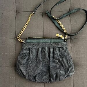 Gray & Gold Women's Crossbody Purse EUC